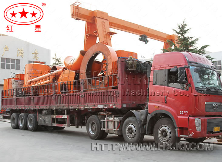 整套雷蒙磨粉機發(fā)貨現(xiàn)場